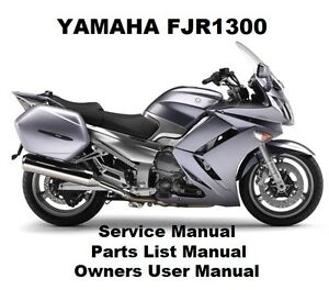 Yamaha 2015 fjr1300 owners manual